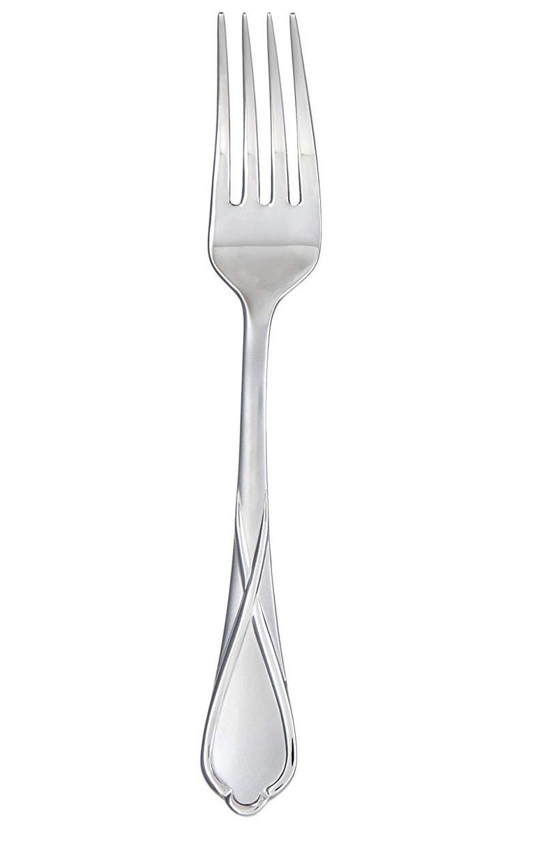 Cambridge Silversmiths Heather Sand 20-Piece Flatware Silverware Set, Stainless Steel, Service for 4, Includes Forks/Spoons/Knives - Image 5